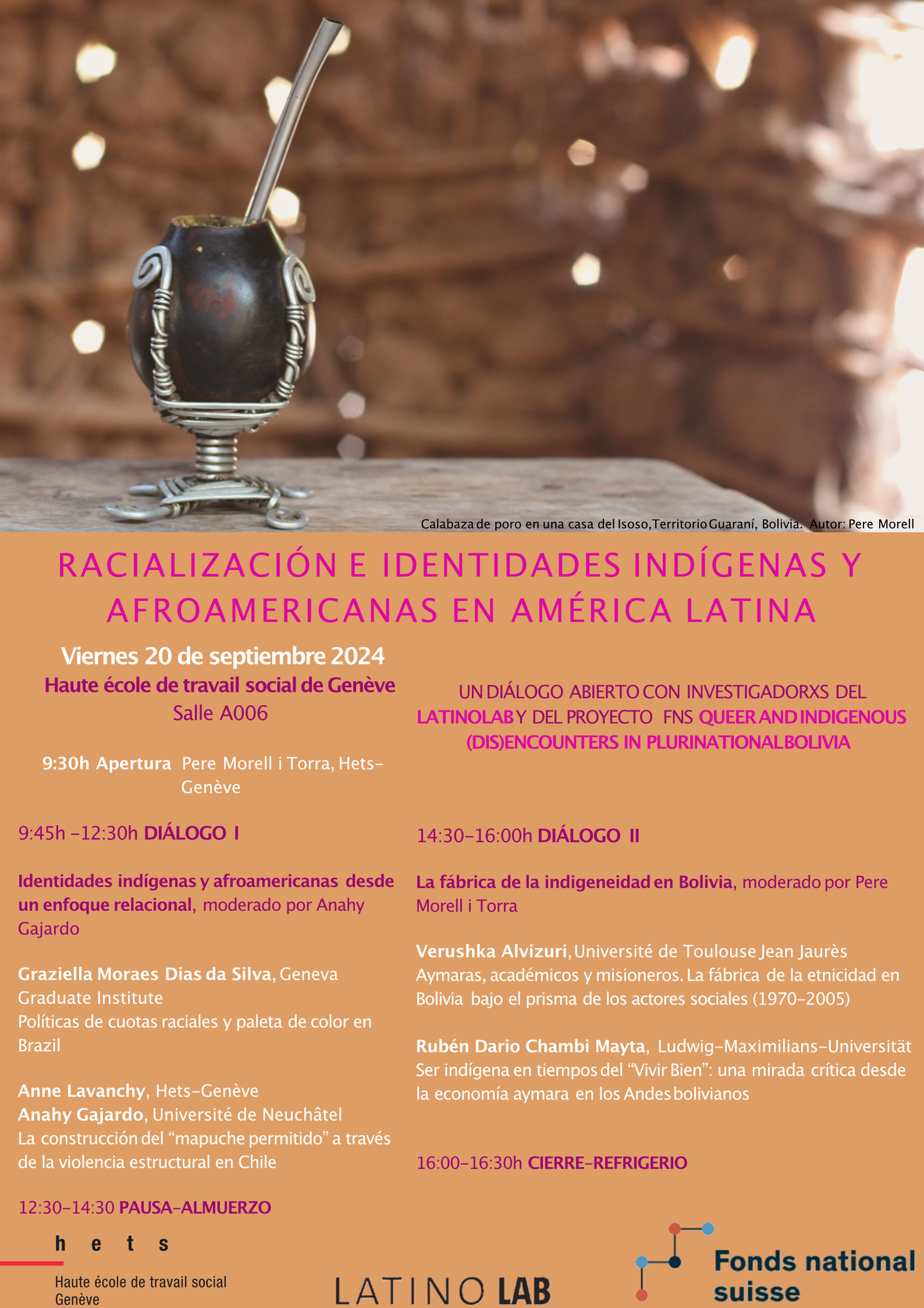 Affiche workshop Ginebra esp