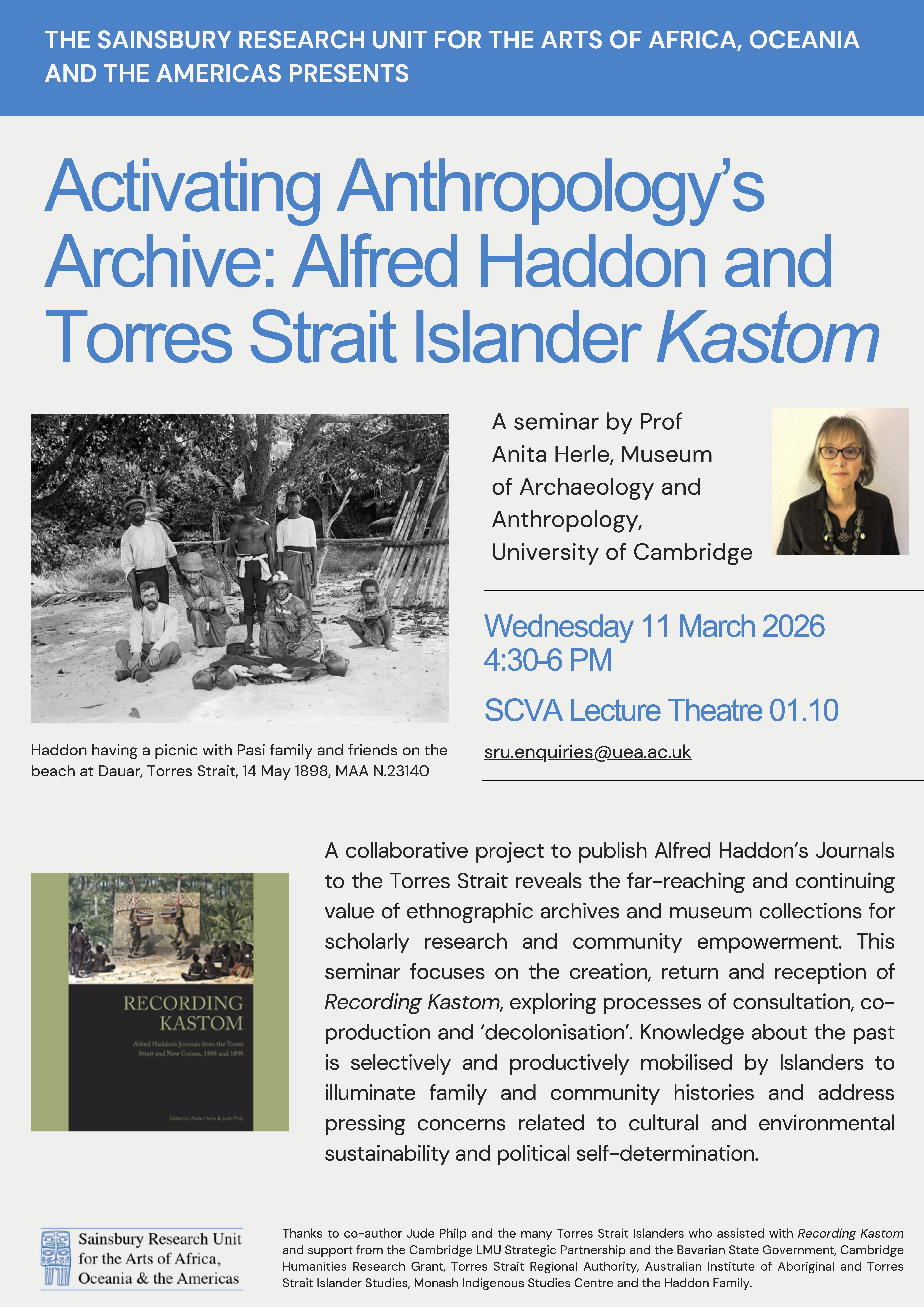 Herle seminar activating anthropologys archive