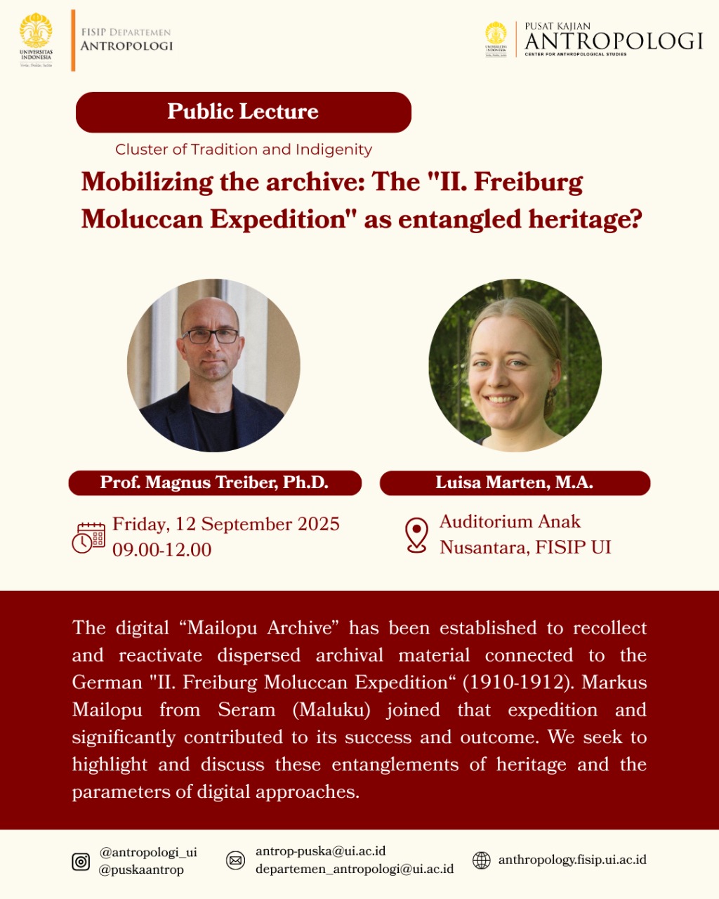 Mobilizing the Archive Talk Poster