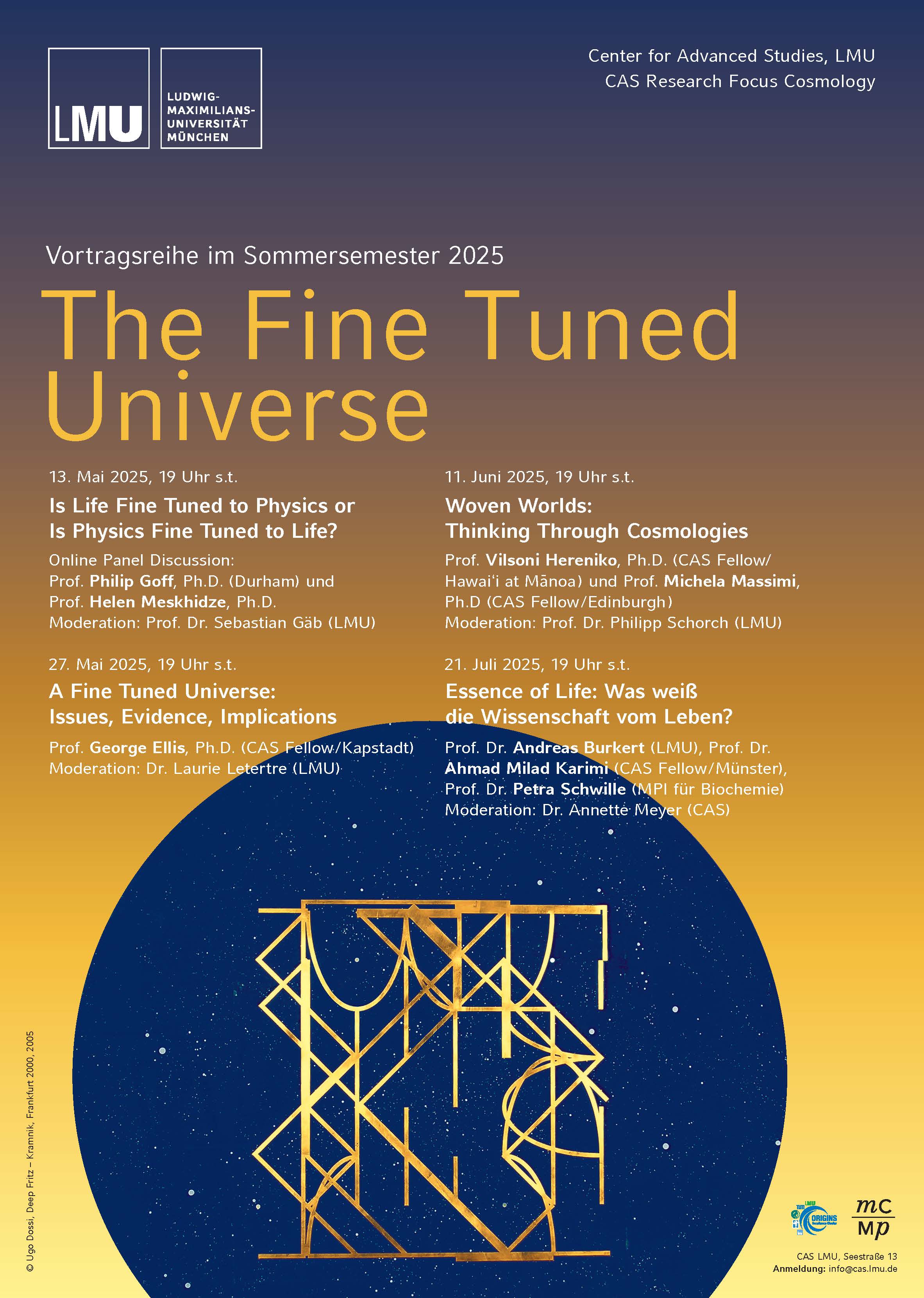 CAS VR The Fine Tuned Universe